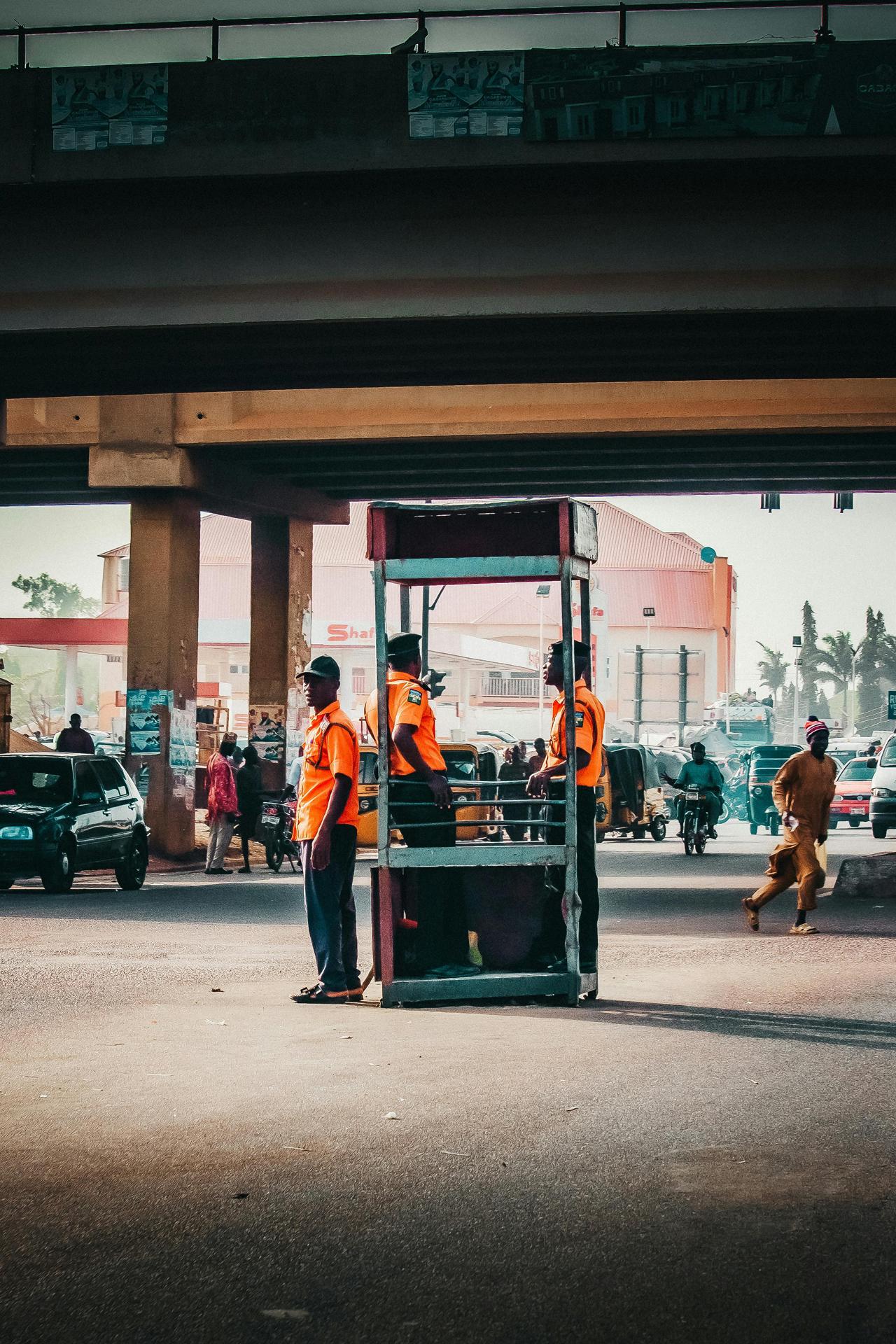 Traffic and community officers at work in the neighbourhood